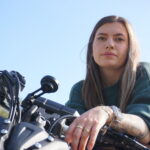 Sarah_Motorrad
